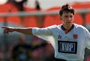 4 August 1996; John Hewitt of Dundalk during the pre-season friendly match between Dundalk and Liverpool at Oriel Park in Dundalk, Louth. Photo by David Maher/Sportsfile