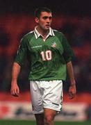 11 February 1997; Jon Goodman of Republic of Ireland during the International Friendly match between Wales and Republic of Ireland at Cardiff Arms Park in Cardiff, Wales. Photo by David Maher/Sportsfile
