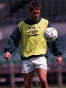 20 May 1997; Jon Goodman during a Republic of Ireland training session at Lansdowne Road in Dublin. Photo by David Maher/Sportsfile