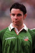 29 May 1996; Keith O'Neill of Republic of Ireland prior to the International Friendly match between Republic of Ireland and Portugal at Lansdowne in Dublin. Photo by Brendan Moran/Sportsfile