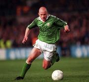 22 April 1998; Lee Carsley of Republic of Ireland during the International Friendly match between Republic of Ireland and Argentina at Lansdowne Road in Dublin. Photo by Brendan Moran/Sportsfile