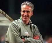 27 March 1996; Republic of Ireland manager Mick McCarthy on his first match in charge during the International Friendly match between Republic of Ireland and Russia at Lansdowne Road in Dublin. Photo by David Maher/Sportsfile