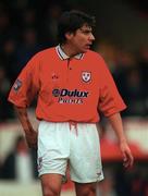 8 December 1996; Pascal Vaudequin of Shelbourne during the Bord Gáis National League Premier Division match between Shelbourne and Sligo Rovers at Tolka Park in Dublin. Photo by Ray McManus/Sportsfile