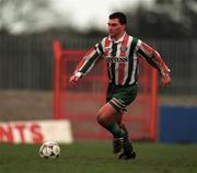 15 January 1995; Pat Morley of Cork City during the Bord Gáis League Cup match between Cork City and Dundalk at Turners Cross in Cork. Photo by David Maher/Sportsfile