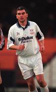 1 December 1996; Pat Morley of Shelbourne during the Bord Gáis National League Premier Division match between Bohemians and Shelbourne at Dalymount Park in Dublin. Photo by Brendan Moran/Sportsfile