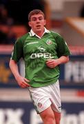 17 March 1997; Richard Dunne of Republic of Ireland B during the friendly match between Republic of Ireland B and League of Ireland XI at Tolka Park in Dublin. Photo by David Maher/Sportsfile