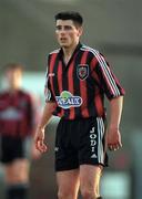 14 August 1998; Robbie Brunton of Bohemians during the Harp Lager League Cup match between Bohemians and Shamrock Rovers at Dalymount Park in Dublin. Photo by Brendan Moran/Sportsfile