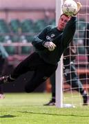 20 May 1997; Shay Given during a Republic of Ireland training session at Lansdowne Road in Dublin. Photo by David Maher/Sportsfile