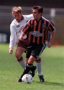 12 July 1998; Tommy Byrne of Bohemians during the club friendly match between Bohemians and Hearts at Dalymount Park in Dublin. Photo by David Maher/Sportsfile