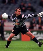 31 July 1998; Trevor Woods of St Patrick's Athletic during the Carlsberg Trophy match between St Patrick's Athletic and Liverpool at Lansdowne Road in Dublin. Photo by David Maher/Sportsfile