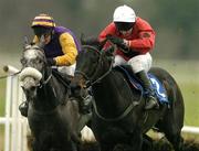 22 January 2004; Quel Doun, with Shay Barry up, pictured during the betfair.com Maiden Hurdle, Gowran Park, Co. Kilkenny. Picture credit; Matt Browne / SPORTSFILE *EDI*