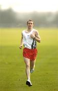 27 January 2004; Irish athlete Mark Christie. Picture credit; Brendan Moran / SPORTSFILE