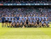 7 July 2013; The Dublin squad before the game. Leinster GAA Hurling Senior Championship Final, Galway v Dublin, Croke Park, Dublin. Picture credit: Ray McManus / SPORTSFILE