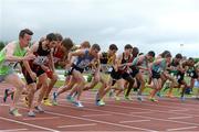 2 July 2013; A general view of the start of the 1 Mile Men at the 62nd Cork City Sports. Cork Institute of Technology, Bishopstown, Cork. Picture credit: Diarmuid Greene / SPORTSFILE