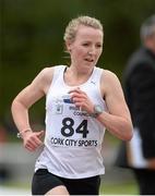 2 July 2013; Ciara Durcan, Ireland, in action during the 3000m Women at the 62nd Cork City Sports. Cork Institute of Technology, Bishopstown, Cork. Picture credit: Diarmuid Greene / SPORTSFILE