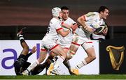 26 February 2021; Jacob Stockdale of Ulster during the Guinness PRO14 match between Ulster and Ospreys at Kingspan Stadium in Belfast.  Photo by Stephen McCarthy/Sportsfile