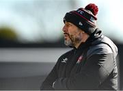 26 February 2021; Dundalk coach Filippo Giovagnoli during the pre-season friendly match between Dundalk and Bohemians at Oriel Park in Dundalk, Louth. Photo by Seb Daly/Sportsfile