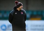 26 February 2021; Dundalk coach Filippo Giovagnoli during the pre-season friendly match between Dundalk and Bohemians at Oriel Park in Dundalk, Louth. Photo by Seb Daly/Sportsfile