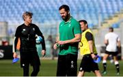 27 February 2021; Ireland head coach Andy Farrell prior to the Guinness Six Nations Rugby Championship match between Italy and Ireland at Stadio Olimpico in Rome, Italy. Photo by Roberto Bregani/Sportsfile