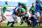 27 February 2021; CJ Stander of Ireland is tackled by Sebastian Negri of Italy during the Guinness Six Nations Rugby Championship match between Italy and Ireland at Stadio Olimpico in Rome, Italy. Photo by Roberto Bregani/Sportsfile