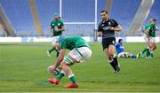 27 February 2021; Will Connors of Ireland scores his side's third try during the Guinness Six Nations Rugby Championship match between Italy and Ireland at Stadio Olimpico in Rome, Italy. Photo by Roberto Bregani/Sportsfile