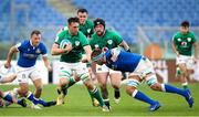 27 February 2021; Jack Conan of Ireland is tackled by Niccolò Cannone of Italy during the Guinness Six Nations Rugby Championship match between Italy and Ireland at Stadio Olimpico in Rome, Italy. Photo by Roberto Bregani/Sportsfile