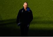 28 February 2021; Leinster Senior Coach Stuart Lancaster prior to the Guinness PRO14 match between Leinster and Glasgow Warriors at the RDS Arena in Dublin. Photo by Harry Murphy/Sportsfile