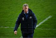 28 February 2021; Leinster head coach Leo Cullen prior to during the Guinness PRO14 match between Leinster and Glasgow Warriors at the RDS Arena in Dublin. Photo by Harry Murphy/Sportsfile