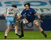 28 February 2021; Alex Soroka of Leinster prepares to tackle Thomas Gordon of Glasgow Warriors during the Guinness PRO14 match between Leinster and Glasgow Warriors at the RDS Arena in Dublin. Photo by Harry Murphy/Sportsfile