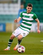 28 February 2021; Dylan Watts of Shamrock Rovers during the pre-season friendly match between Shamrock Rovers and Cork City at Tallaght Stadium in Dublin. Photo by Stephen McCarthy/Sportsfile