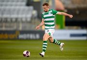 28 February 2021; Sean Hoare of Shamrock Rovers during the pre-season friendly match between Shamrock Rovers and Cork City at Tallaght Stadium in Dublin. Photo by Stephen McCarthy/Sportsfile