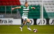 28 February 2021; Sean Hoare of Shamrock Rovers during the pre-season friendly match between Shamrock Rovers and Cork City at Tallaght Stadium in Dublin. Photo by Stephen McCarthy/Sportsfile
