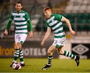 28 February 2021; Rory Gaffney of Shamrock Rovers during the pre-season friendly match between Shamrock Rovers and Cork City at Tallaght Stadium in Dublin. Photo by Stephen McCarthy/Sportsfile