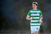 28 February 2021; Ronan Finn of Shamrock Rovers during the pre-season friendly match between Shamrock Rovers and Cobh Ramblers at Roadstone Group Sports Club in Dublin. Photo by Stephen McCarthy/Sportsfile