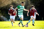 28 February 2021; Aaron Greene of Shamrock Rovers during the pre-season friendly match between Shamrock Rovers and Cobh Ramblers at Roadstone Group Sports Club in Dublin. Photo by Stephen McCarthy/Sportsfile