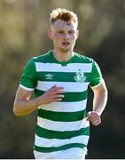 28 February 2021; Liam Scales of Shamrock Rovers during the pre-season friendly match between Shamrock Rovers and Cobh Ramblers at Roadstone Group Sports Club in Dublin. Photo by Stephen McCarthy/Sportsfile