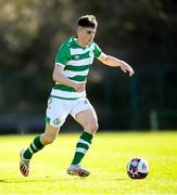 28 February 2021; Dean McMenamy of Shamrock Rovers during the pre-season friendly match between Shamrock Rovers and Cobh Ramblers at Roadstone Group Sports Club in Dublin. Photo by Stephen McCarthy/Sportsfile
