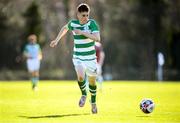 28 February 2021; Dean McMenamy of Shamrock Rovers during the pre-season friendly match between Shamrock Rovers and Cobh Ramblers at Roadstone Group Sports Club in Dublin. Photo by Stephen McCarthy/Sportsfile