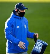 28 February 2021; Leinster Senior Injury and Rehabilitation Coach Diarmaid Brennan prior to the Guinness PRO14 match between Leinster and Glasgow Warriors at the RDS Arena in Dublin. Photo by Ramsey Cardy/Sportsfile