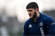 2 March 2021; Vakh Abdaladze during Leinster Rugby squad training at UCD in Dublin. Photo by Ramsey Cardy/Sportsfile