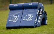 2 March 2021; Rhino tackle bags during Leinster Rugby squad training at UCD in Dublin. Photo by Ramsey Cardy/Sportsfile