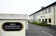 3 March 2021; A general view of the offices of the Irish Horseracing Regulatory Board at the Curragh Racecourse in Kildare. Photo by David Fitzgerald/Sportsfile
