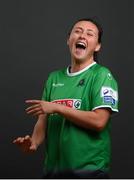 2 March 2021; Megan Smyth-Lynch during a Peamount United portrait session ahead of the 2021 SSE Airtricity Women's National League season at PRL Park in Greenogue, Dublin. Photo by Stephen McCarthy/Sportsfile