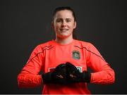 2 March 2021; Goalkeeper Niamh Reid-Burke during a Peamount United portrait session ahead of the 2021 SSE Airtricity Women's National League season at PRL Park in Greenogue, Dublin. Photo by Stephen McCarthy/Sportsfile