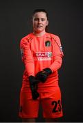 2 March 2021; Goalkeeper Niamh Reid-Burke during a Peamount United portrait session ahead of the 2021 SSE Airtricity Women's National League season at PRL Park in Greenogue, Dublin. Photo by Stephen McCarthy/Sportsfile