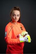 2 March 2021; Goalkeeper Naoisha McAloon during a Peamount United portrait session ahead of the 2021 SSE Airtricity Women's National League season at PRL Park in Greenogue, Dublin. Photo by Stephen McCarthy/Sportsfile