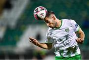 3 March 2021; Andy O’Brien of Cabinteely during the pre-season friendly match between Shamrock Rovers and Cabinteely at Tallaght Stadium in Dublin. Photo by Seb Daly/Sportsfile