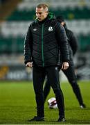 3 March 2021; Shamrock Rovers coach Glenn Cronin before the pre-season friendly match between Shamrock Rovers and Cabinteely at Tallaght Stadium in Dublin. Photo by Seb Daly/Sportsfile