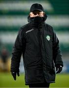 3 March 2021; Cabinteely manager Pat Devlin before the pre-season friendly match between Shamrock Rovers and Cabinteely at Tallaght Stadium in Dublin. Photo by Seb Daly/Sportsfile