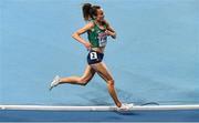 4 March 2021; Michelle Finn of Ireland competes in the Women's 3000m heats during the European Indoor Athletics Championships at Arena Torun in Torun, Poland. Photo by Sam Barnes/Sportsfile
